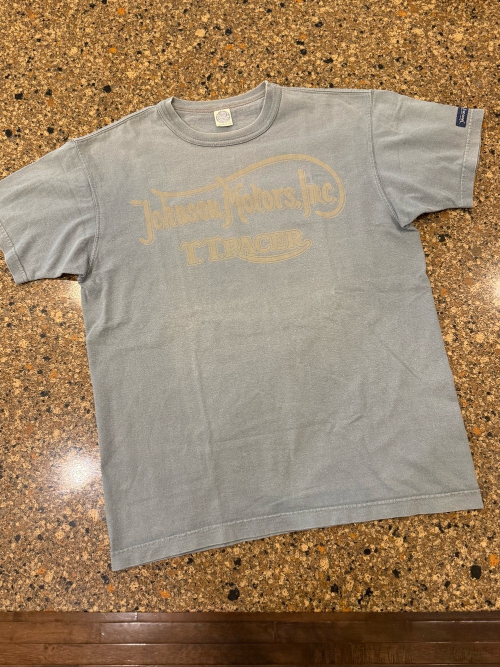 Vintage TOYS MCCOY / Johnson Motors “TT Racer” tee. Ultra rare, EUC